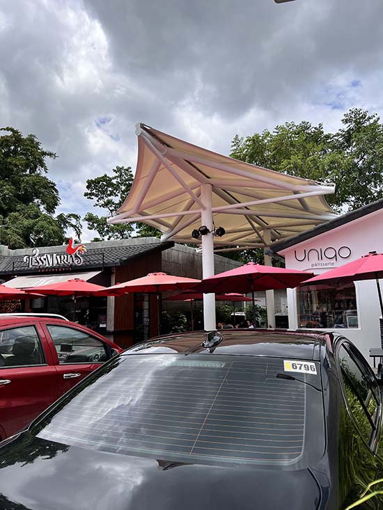 定做膜结构车棚公司